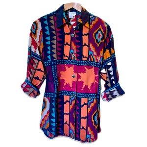 Rodier Silk Blouse Button-down